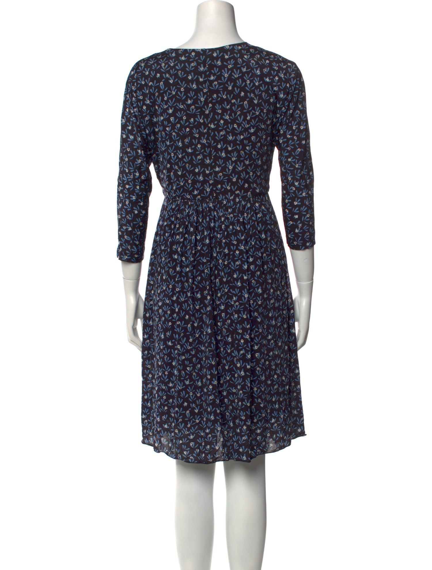 Max Mara Studio Silk Knee-Length Dress